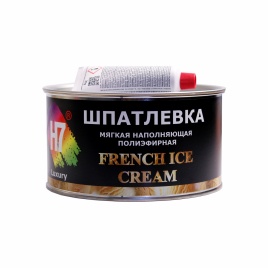 Шпатлевка мягкая наполняющая полиэфирная French Ice Cream (1,0л=1860гр) H7